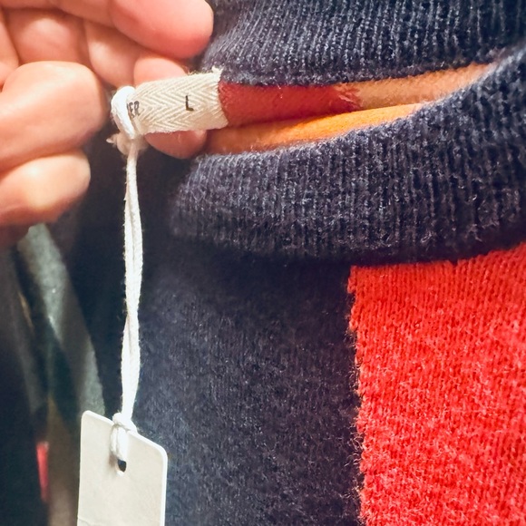 New retro design Women Marine Layer Multicolor sweater size Large 🌸🌻🌺 - Picture 2 of 9